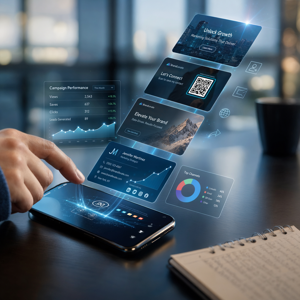 Beyond Contact Info: Leveraging Digital Business Cards for Powerful Marketing Campaigns